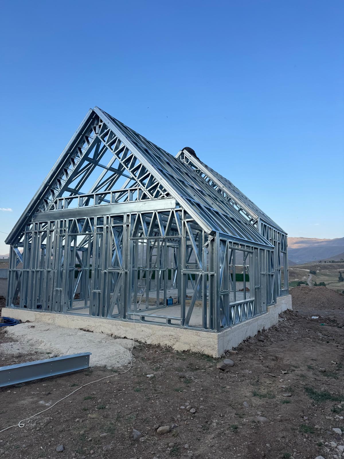 Prefabrik ev projesi - Anahtar teslim